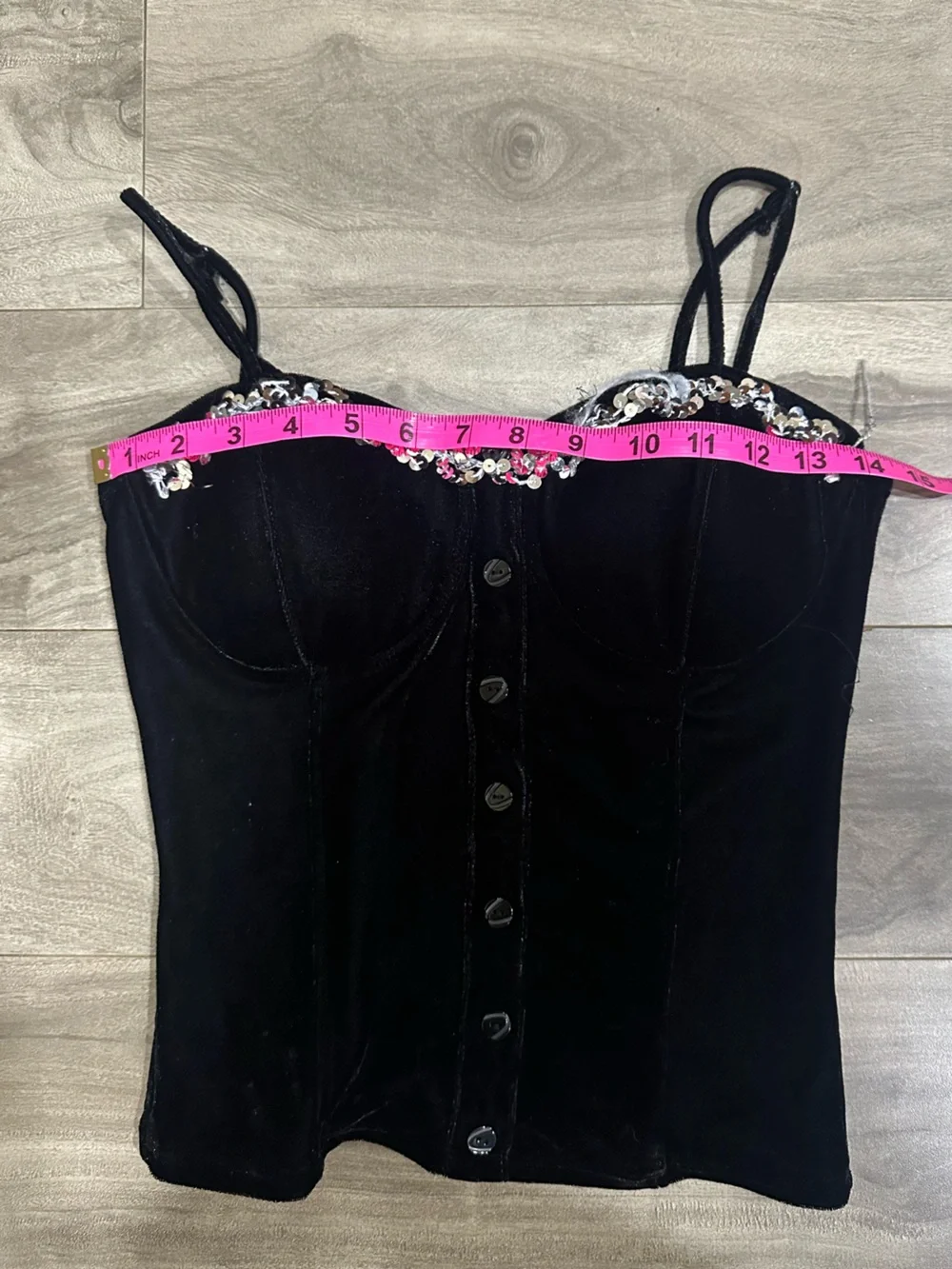 Wet Seal black velvet